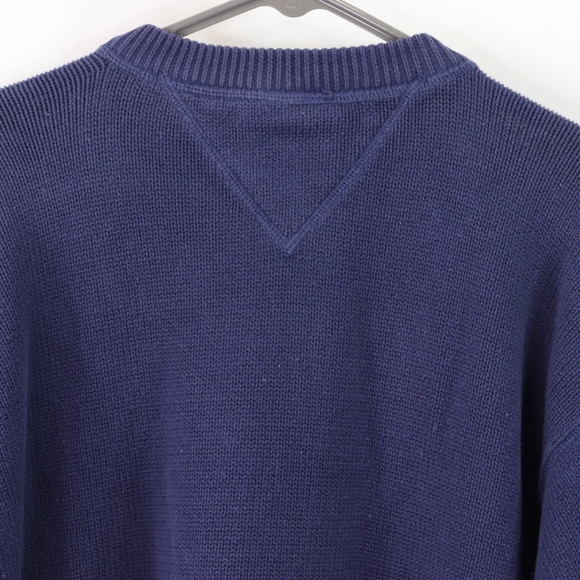 Vtg 90s Tommy Hilfiger Mens Large Crewneck Sweater - Picture 7 of 8